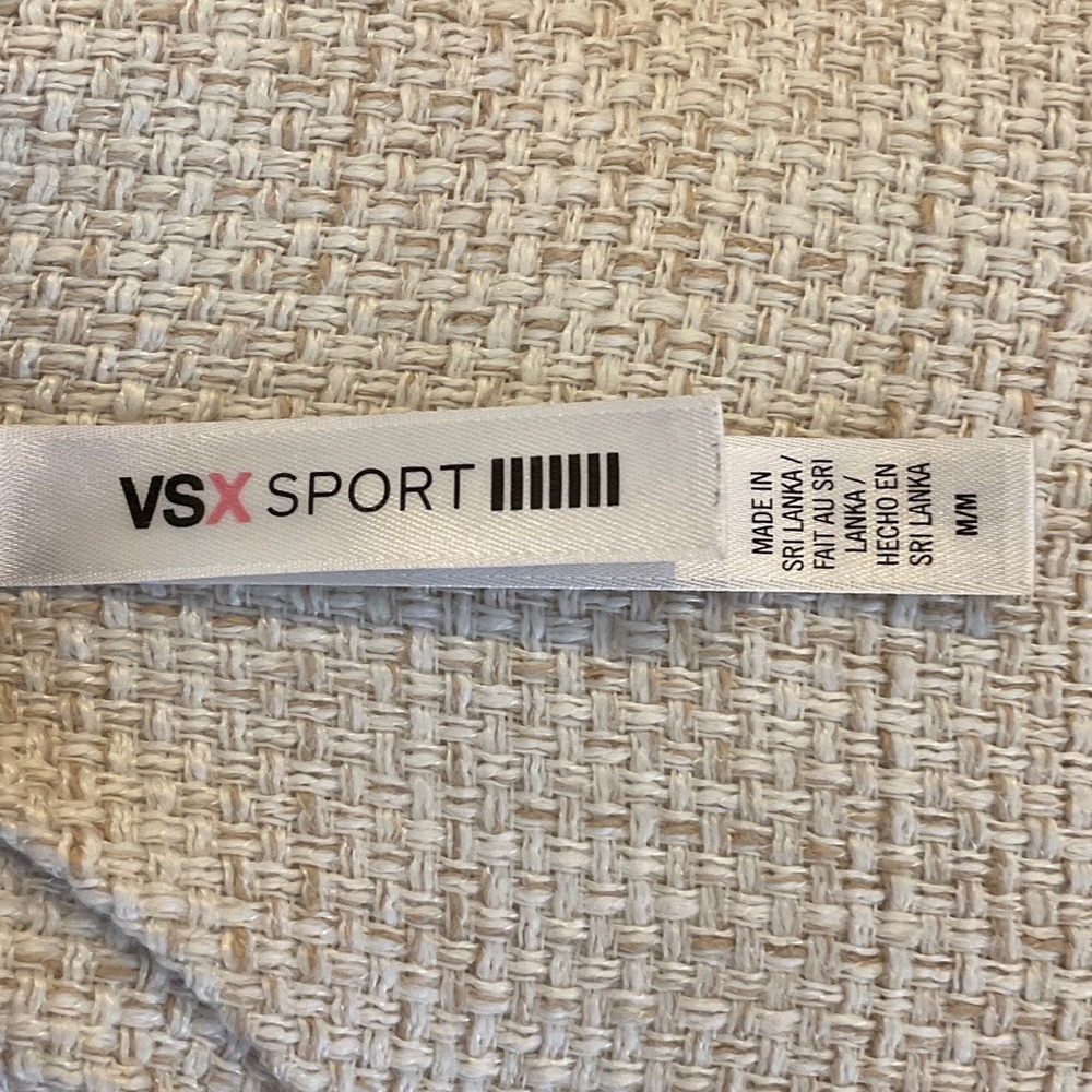 VSX Black and Pink Patterned Sports Bra - Picture 2 of 3